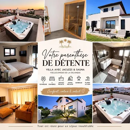 Vila 3 Bedrooms With Jacuzzi And Sauna